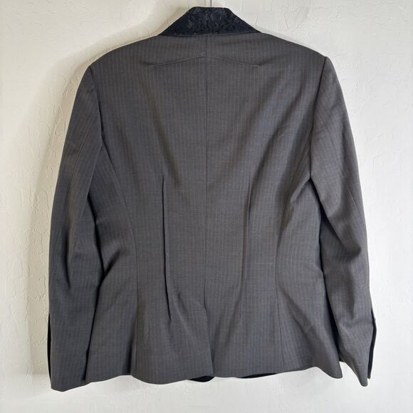 John Galliano Vintage Wool Lace Skirt Suit Set - Picture 3 of 12